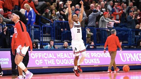 Dukes finish off tremendous week with third straight win taken in Altoona, Pa. (Duquesne)